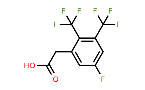1805463-37-9 | 2,3-Bis(trifluoromethyl)-5-fluorophenylacetic acid