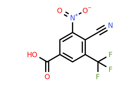 1805463-50-6 | 4-Cyano-3-nitro-5-(trifluoromethyl)benzoic acid