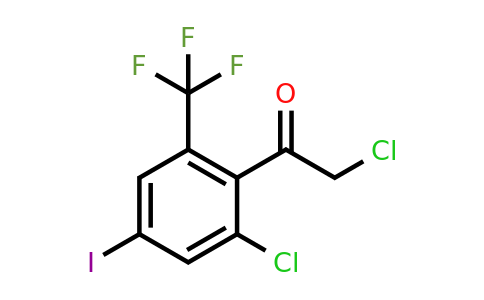1805463-55-1 | 2'-Chloro-4'-iodo-6'-(trifluoromethyl)phenacyl chloride