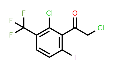1805463-70-0 | 2'-Chloro-6'-iodo-3'-(trifluoromethyl)phenacyl chloride