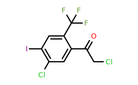 1805464-10-1 | 5'-Chloro-4'-iodo-2'-(trifluoromethyl)phenacyl chloride