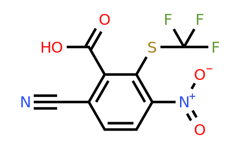 1805464-44-1 | 6-Cyano-3-nitro-2-(trifluoromethylthio)benzoic acid