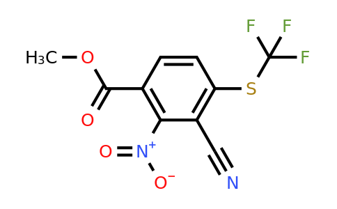 1805464-74-7 | Methyl 3-cyano-2-nitro-4-(trifluoromethylthio)benzoate