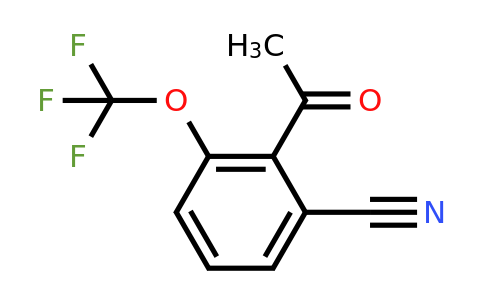 1805465-29-5 | 2'-Cyano-6'-(trifluoromethoxy)acetophenone