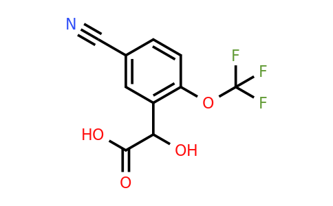 1805465-71-7 | 5-Cyano-2-(trifluoromethoxy)mandelic acid
