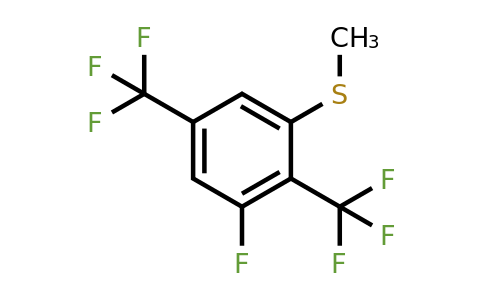 1805466-51-6 | 2,5-Bis(trifluoromethyl)-3-fluorothioanisole