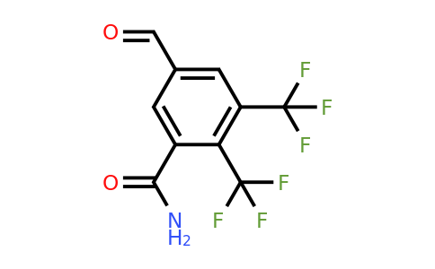 1805467-06-4 | 2,3-Bis(trifluoromethyl)-5-formylbenzamide