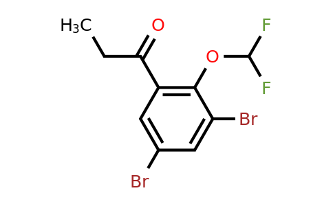 1805467-11-1 | 3',5'-Dibromo-2'-(difluoromethoxy)propiophenone