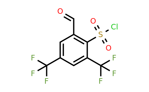 1805467-25-7 | 2,4-Bis(trifluoromethyl)-6-formylbenzenesulfonyl chloride