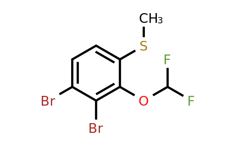 1805467-27-9 | 3,4-Dibromo-2-(difluoromethoxy)thioanisole