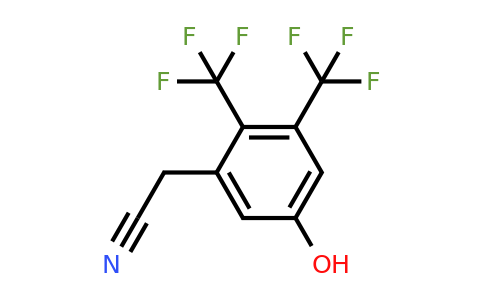 1805467-47-3 | 2,3-Bis(trifluoromethyl)-5-hydroxyphenylacetonitrile