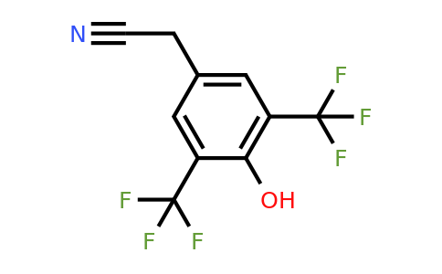 1805467-56-4 | 3,5-Bis(trifluoromethyl)-4-hydroxyphenylacetonitrile