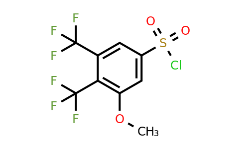 1805467-90-6 | 3,4-Bis(trifluoromethyl)-5-methoxybenzenesulfonylchloride