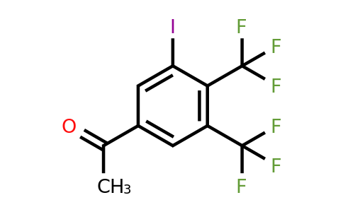 1805468-04-5 | 3',4'-Bis(trifluoromethyl)-5'-iodoacetophenone
