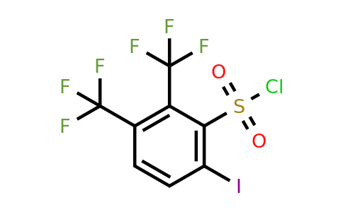 1805468-67-0 | 2,3-Bis(trifluoromethyl)-6-iodobenzenesulfonyl chloride
