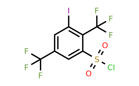 1805468-73-8 | 2,5-Bis(trifluoromethyl)-3-iodobenzenesulfonyl chloride