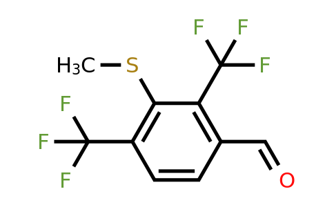 1805469-93-5 | 2,6-Bis(trifluoromethyl)-3-formylthioanisole