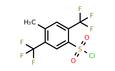 1805469-98-0 | 2,5-Bis(trifluoromethyl)-4-methylbenzenesulfonyl chloride