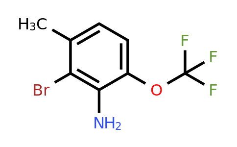 1805470-65-8 | 2-Bromo-3-methyl-6-(trifluoromethoxy)aniline
