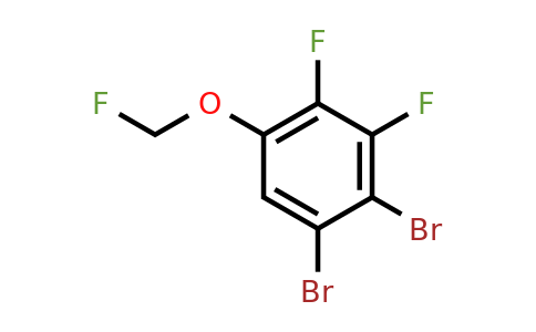 1805471-44-6 | 1,2-Dibromo-3,4-difluoro-5-(fluoromethoxy)benzene