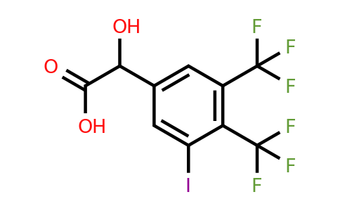 1805471-54-8 | 3,4-Bis(trifluoromethyl)-5-iodomandelic acid