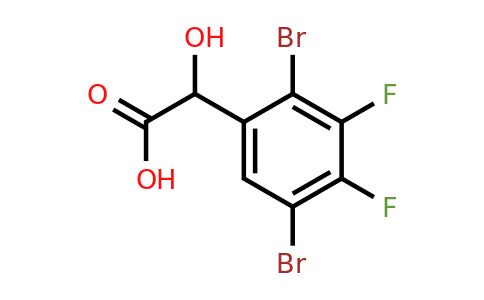 1805471-72-0 | 2,5-Dibromo-3,4-difluoromandelic acid