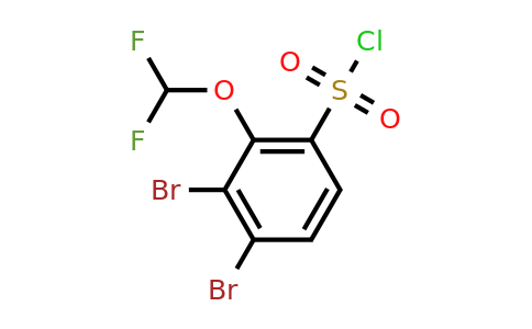 1805472-22-3 | 3,4-Dibromo-2-(difluoromethoxy)benzenesulfonyl chloride