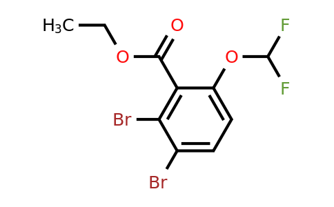 1805472-48-3 | Ethyl 2,3-dibromo-6-(difluoromethoxy)benzoate