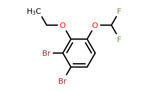 1805472-87-0 | 1,2-Dibromo-4-difluoromethoxy-3-ethoxybenzene