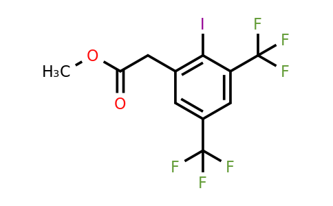1805472-98-3 | Methyl 3,5-bis(trifluoromethyl)-2-iodophenylacetate