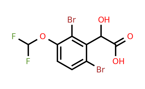 1805473-04-4 | 2,6-Dibromo-3-(difluoromethoxy)mandelic acid