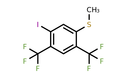 1805473-13-5 | 2,4-Bis(trifluoromethyl)-5-iodothioanisole
