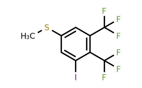 1805473-19-1 | 3,4-Bis(trifluoromethyl)-5-iodothioanisole