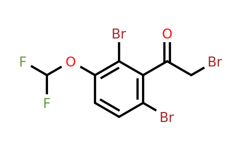 1805473-20-4 | 2',6'-Dibromo-3'-(difluoromethoxy)phenacyl bromide