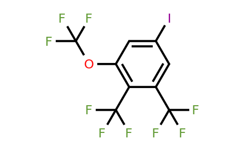 1805473-50-0 | 1,2-Bis(trifluoromethyl)-5-iodo-3-(trifluoromethoxy)benzene