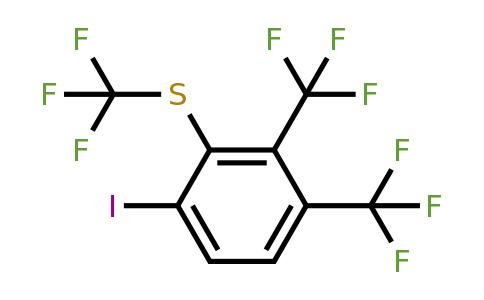 1805473-71-5 | 1,2-Bis(trifluoromethyl)-4-iodo-3-(trifluoromethylthio)benzene