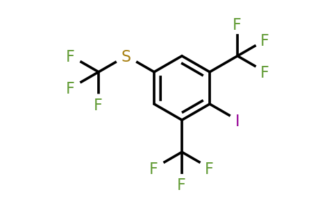 1805473-79-3 | 1,3-Bis(trifluoromethyl)-2-iodo-5-(trifluoromethylthio)benzene