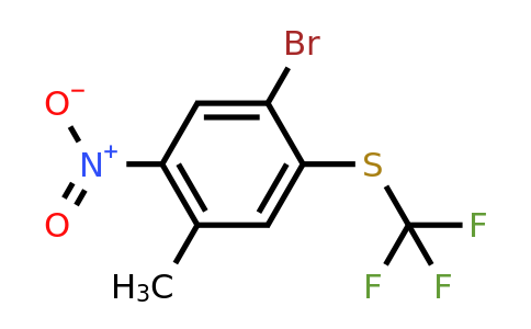 1805473-93-1 | 4-Bromo-2-nitro-5-(trifluoromethylthio)toluene