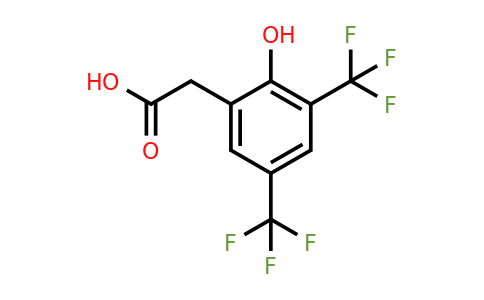 1805474-28-5 | 3,5-Bis(trifluoromethyl)-2-hydroxyphenylacetic acid