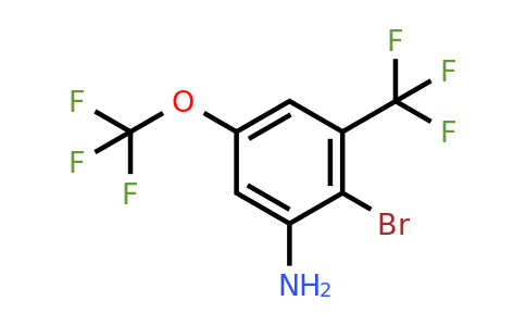 1805474-64-9 | 2-Bromo-5-trifluoromethoxy-3-(trifluoromethyl)aniline