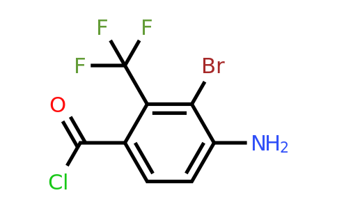 1805477-47-7 | 4-Amino-3-bromo-2-(trifluoromethyl)benzoyl chloride