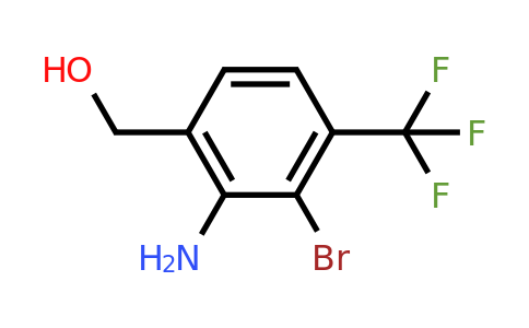 1805477-57-9 | 2-Amino-3-bromo-4-(trifluoromethyl)benzyl alcohol