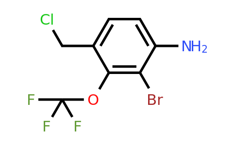 4-Amino-3-bromo-2-(trifluoromethoxy)benzyl chloride