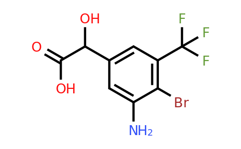 1805478-24-3 | 3-Amino-4-bromo-5-(trifluoromethyl)mandelic acid
