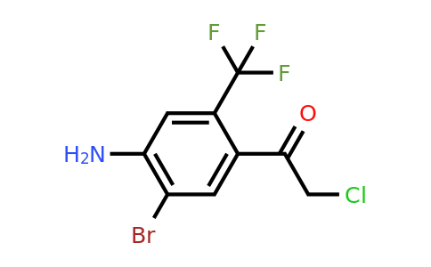 1805478-50-5 | 4'-Amino-5'-bromo-2'-(trifluoromethyl)phenacyl chloride