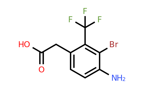 1805478-55-0 | 4-Amino-3-bromo-2-(trifluoromethyl)phenylacetic acid