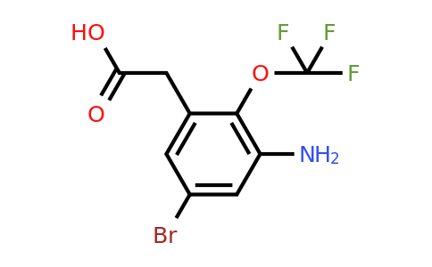 1805478-69-6 | 3-Amino-5-bromo-2-(trifluoromethoxy)phenylacetic acid