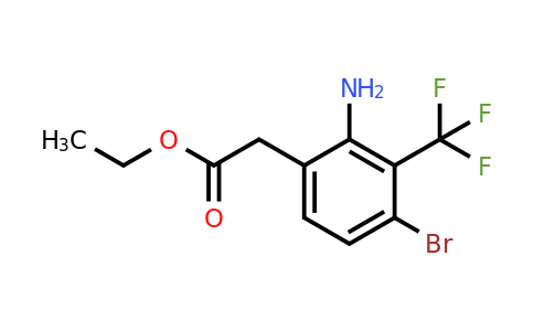 1805478-72-1 | Ethyl 2-amino-4-bromo-3-(trifluoromethyl)phenylacetate