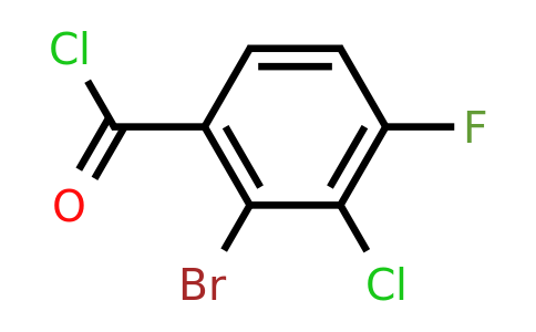 1805478-76-5 | 2-Bromo-3-chloro-4-fluorobenzoyl chloride