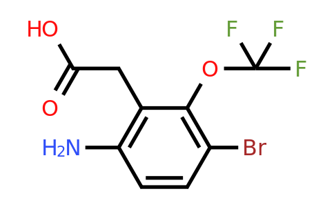 1805478-80-1 | 6-Amino-3-bromo-2-(trifluoromethoxy)phenylacetic acid